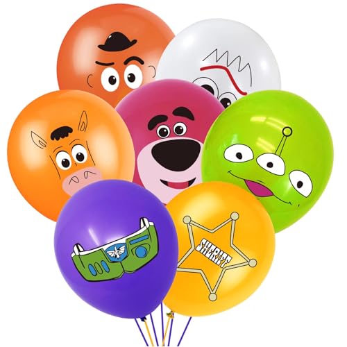 DazzJoy Luftballon Tiere Ballons, 28 Stück 12 Zoll Luftballons Tiere Geburtstag Deko, Tierdruck Helium Ballons Kindergeburtstag Deko Junge Mädchen, Ballon Tiere für Safari Wildtiere Geburtstag Deko von Dazzjoy