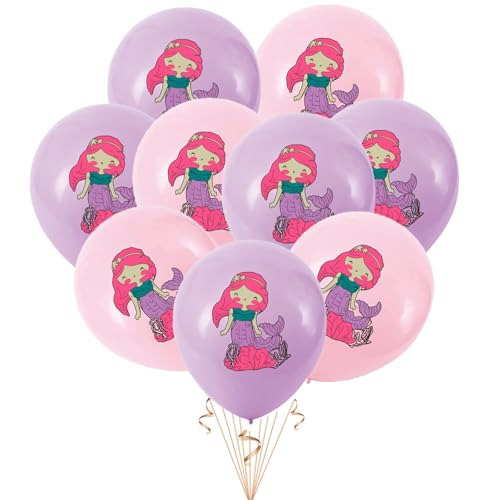 DazzJoy 20 Stück Meerjungfrau Luftballon Tiere Ballons, Helium Luftballons Meerjungfrau Geburtstag Deko Mädchen, Meerjungfrauen Ballon Tiere für Unterwasserwelt Meerjungfrau Kindergeburtstag Deko DazzJoy 20 Stück Meerjungfrau Luftballon Tiere Ballons, Helium Luftballons Meerjungfrau Geburtstag Deko Mädchen, Meerjungfrauen Ballon Tiere für Unterwasserwelt Meerjungfrau Kindergeburtstag Deko von Dazzjoy