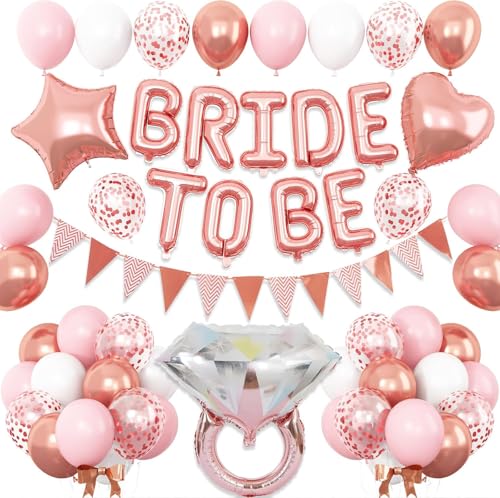 DazzJoy Bride to Be Deko Luftballons von Dazzjoy