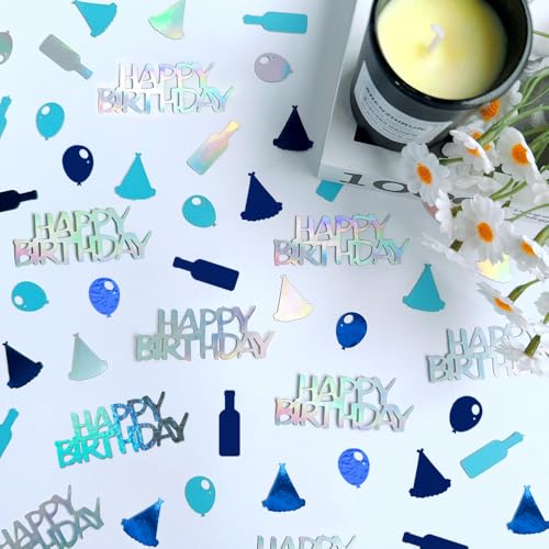 DazzJoy Glitzer Happy Birthday Konfetti (Partyhut-Stil) von Dazzjoy