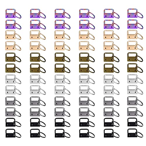 Dcaknri 1 Set 2,5 cm für Schlüsselanhänger, Hardware für Handgelenk, Schlüsselband zur Herstellung von Schlüsselanhängern, Schlüsselband, Hardware mit von Dcaknri