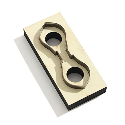 Scrapbook-Prägeform aus Holz, Lederform für Kunstzubehör, Schlüsselanhänger, Schmuckherstellungswerkzeug Scrapbook-Prägeform aus Holz, Lederform für Kunstzubehör, Schlüsselanhänger, Schmuckherstellungswerkzeug von Dcaknri