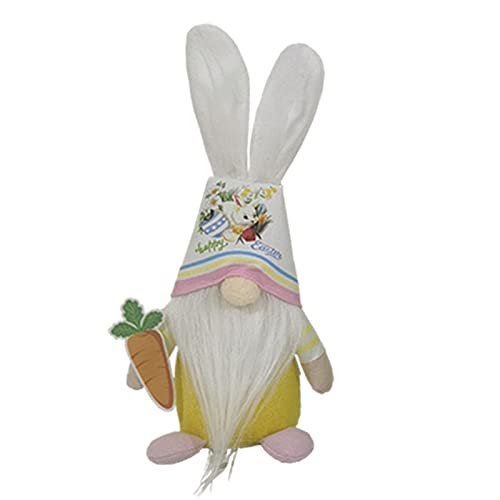 Ddujbtp Ostern hält Karotte mit Hut, Spielzeugzubehör für Kindergarten, Studenten, Mädchen, Jungen, Geschenk von Ddujbtp