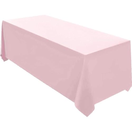 Ddujbtp Pflegeleichte Baumwoll-Leinen-Satin-Tischdecke, verschönert das Essen für Hochzeiten und festliche Bankette von Ddujbtp