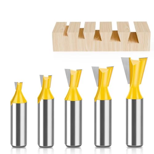 1/2 -Zoll 8 Mm 12 Mm Schaft Schwalbenschwanzgelenk Router Bits Set Hakenschwanzgelenk Router Bit Set 14 -Grad -Frässchneider Für Holz,8mm Schaft 1/2 -Zoll 8 Mm 12 Mm Schaft Schwalbenschwanzgelenk Router Bits Set Hakenschwanzgelenk Router Bit Set 14 -Grad -Frässchneider Für Holz,8mm Schaft von Ddyspan