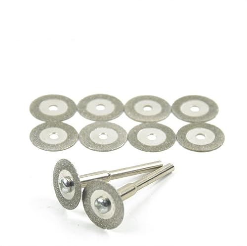 Diamantscheibe 16MM-45MM Set-Kombination 10 Stück Mit 2 Stäben,25mm von Ddyspan