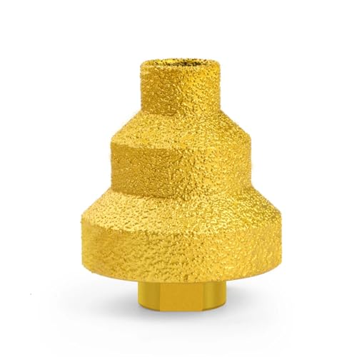 Lötpagode Bit Dreistufe Reimamer-Diamant Schalme Trimmwerkzeug Winkel Mühle Keramikfliesen Steinlochbohrer Bohrer,M10 Lötpagode Bit Dreistufe Reimamer-Diamant Schalme Trimmwerkzeug Winkel Mühle Keramikfliesen Steinlochbohrer Bohrer,M10 von Ddyspan