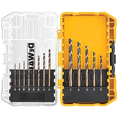 DEWALT Black Oxide Drill Bit Set with Pilot Point, 13-Piece (DW1163) von DeWalt