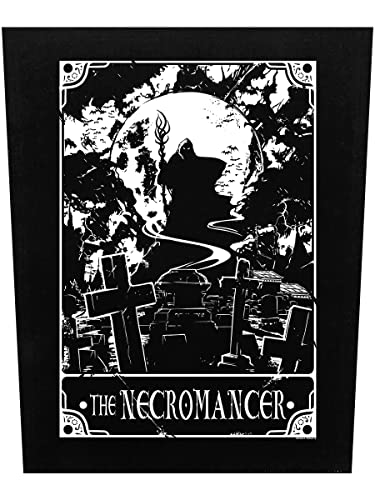 Deadly Tarot The Necromancer Rücken Patch Schwarz 29.5x36cm von Deadly Tarot