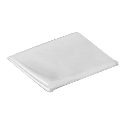 Dealbybox 38,1 x 45,7 cm transparente Plastiktüten, flach offen, ideal für die Aufbewahrung von Lebensmitteln, Meeresfrüchten, Verpackungen und mehr, 500 Stück von Dealbybox