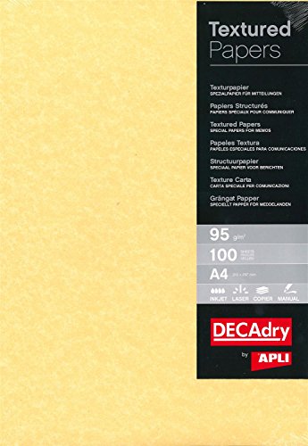 Decadry PCL1600 Pergamentpapier 95 g 21x29,7 cm 100 Blatt goldfarben von APLI