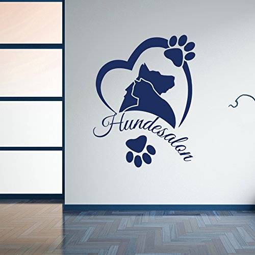 Vinyl Wandtattoo Animal Rescue Haustier Veterinärdienste Tierklinik Pflegesalon Tierarzt Katze Hund Tierärzte Büro Fellpflege Hundesalon Wandaufkleber Wandsticker Wanddekoration Grooming A558 von DecalStoreVienna