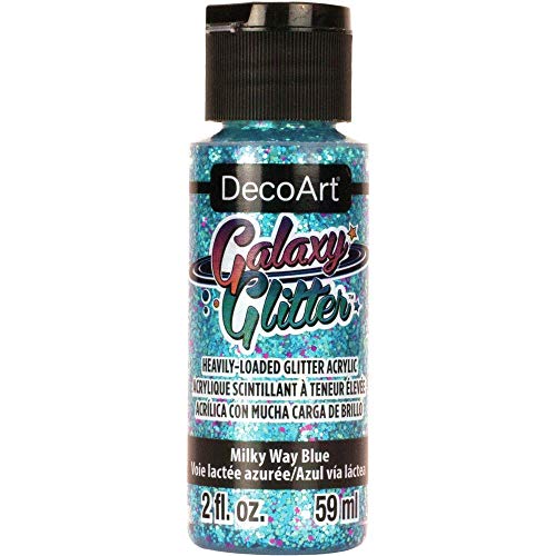 Deco Art DGG05-30 DecoArt Galaxy Glitzer, blau, 59ml von DecoArt