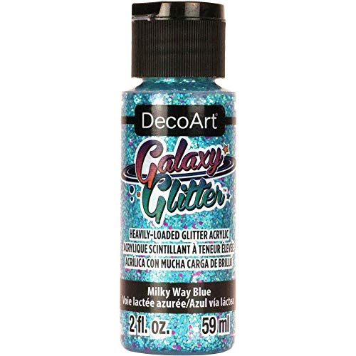 DecoArt DGG05-30 Galaxy Glitzer, blau, 59ml von DecoArt