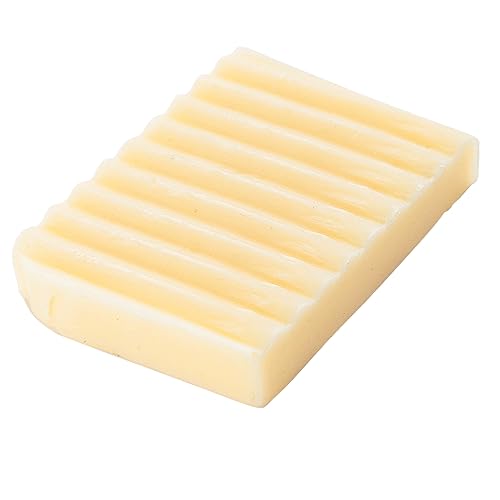 Fake geschnittene Butter-Scheibe 3,50 x 4,50 cm Imitat Nachbildung Dekoration Fake Food von Deco Woerner