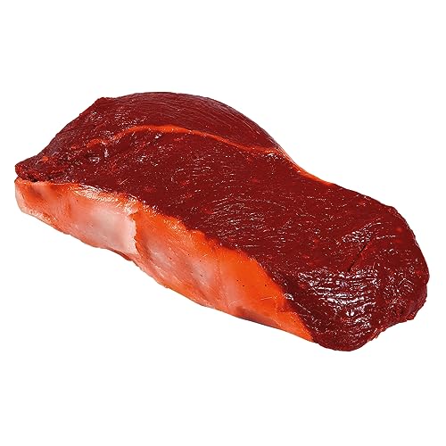 Lebensmittel-Attrappe Rindfleisch 26 x 14 x 6 cm Fake Rindfleisch Naturgetreues Deko Rindfleisch Rindfleisch-Imitat Food Dummy von Deco Woerner