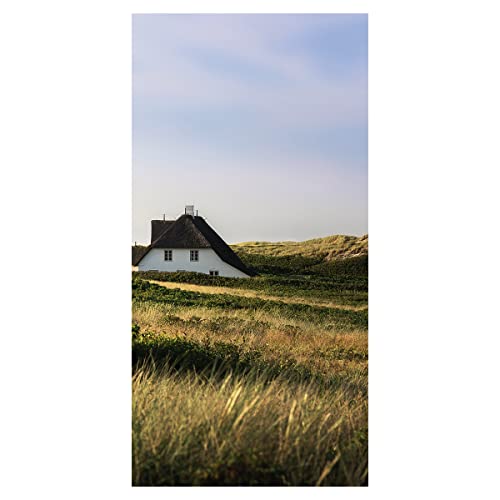 Textilbanner Dekobanner Stoffbanner Stoffposter Norddeutsche Landschaft 100 x 200 cm von Deco Woerner