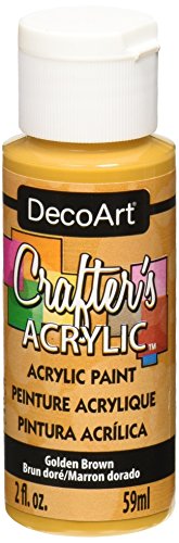 Deco Art Acrylfarbe, Goldbraun, 59 ml von DecoArt