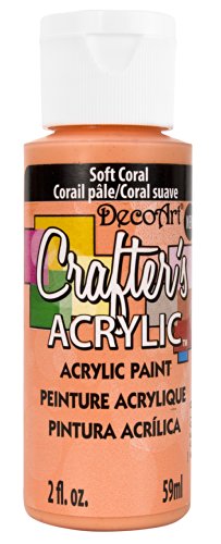 Deco Art Acrylfarbe, weichem Coral, 59 ml von DecoArt