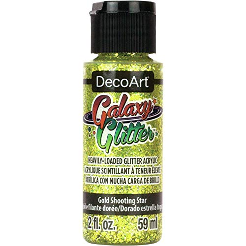 Deco Art DGG01-30 DecoArt Galaxy Glitzer, gold, 59ml von DecoArt