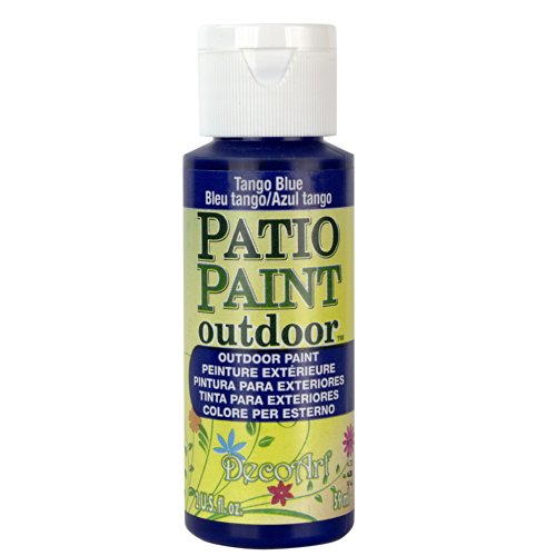 Deco Art Outdoor Acrylfarbe, Acryl, Tango Blue, 59 ml von DecoArt