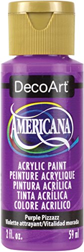 DecoArt Americana Mehrzweck-Acrylfarbe, 59 ml, Lila Pizazz von DecoArt