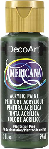 DecoArt Americana Mehrzweck-Acrylfarbe, 59 ml, Plantation Pine von DecoArt