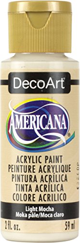 DecoArt Americana Mehrzweck-Acrylfarbe, 59 ml, helles Mocha von DecoArt