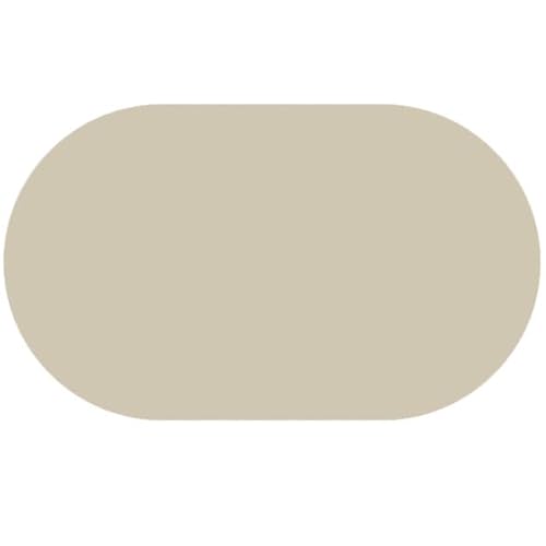 Lacktischdecke Tischdecke Wachstuch Wachstischdecke Rund Oval Größe und Farbe wählbar Beige Rosa Oval ca. 140 x 180 cm abwaschbare Gartentischdecke von DecoHomeTextil Heimtextilmanufaktur