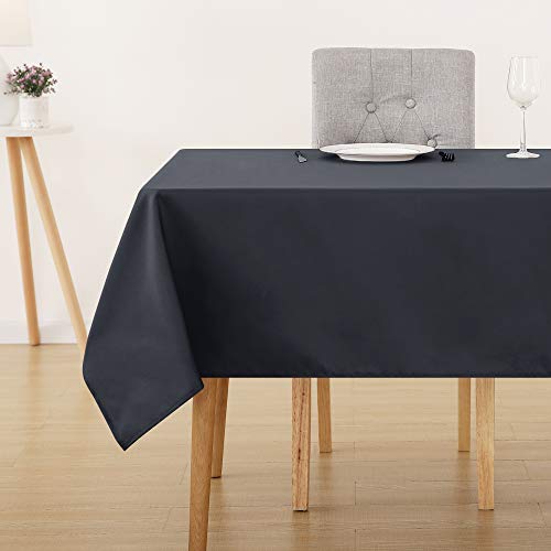 Deconovo Tischdecke Wasserfest Tischtuch Tischwäche 137x200 cm Dunkelgrau Deconovo Tischdecke Wasserfest Tischtuch Tischwäche 137x200 cm Dunkelgrau von Deconovo