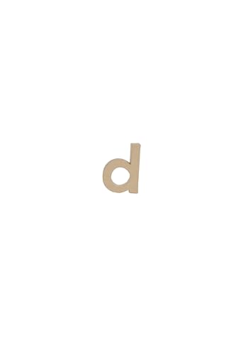 Décopatch AC816C - Kleiner Buchstabe aus Pappmaché, d 1,5x8,5x12cm, perfekte Deko für das Zuhause, 1 Stück von Decopatch