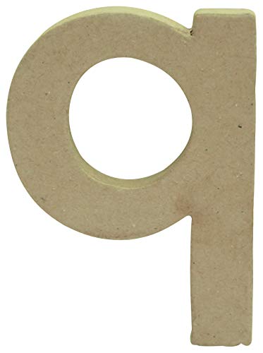 Décopatch AC829C - Kleiner Buchstabe aus Pappmaché, m 1,5x9,5x8,5cm, perfekte Deko für das Zuhause, 1 Stück Décopatch AC829C - Kleiner Buchstabe aus Pappmaché, m 1,5x9,5x8,5cm, perfekte Deko für das Zuhause, 1 Stück von Décopatch