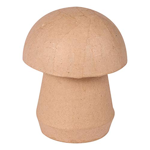 Décopatch BT065C - Schachtel aus Pappmaché, Pilz, 7,5x9,5cm, 1 Stück von Decopatch