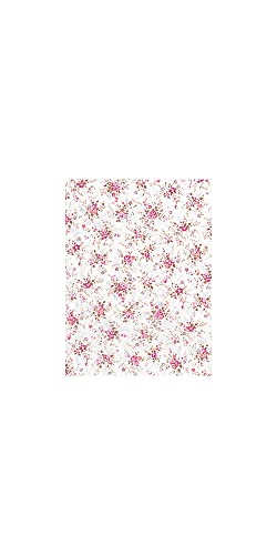 Decopatch C570O Papier, 395 x 298 mm, 3er Pack, pink/weißen streublümchen von Decopatch