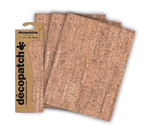 Décopatch C841C - Blisterpackung mit 3 gleichen Bögen, No. 841, 30x40cm, 1 Pack von Decopatch