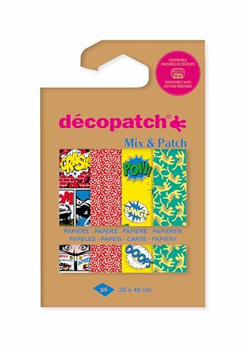 Decopatch DP039C Blatt, Mehrfarbig, M von Decopatch