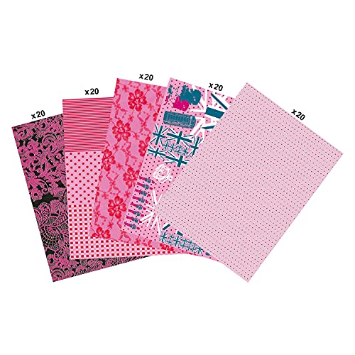 Decopatch Décopatch MP009C Decopatch-Papier, Rosa, 30 x 40 cm von Decopatch