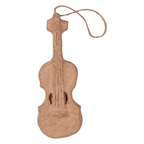 Decopatch Décopatch NO043C - Figur aus Pappmaché, Cello zum Aufhängen 1,5x11cm, 1 Stück von Decopatch