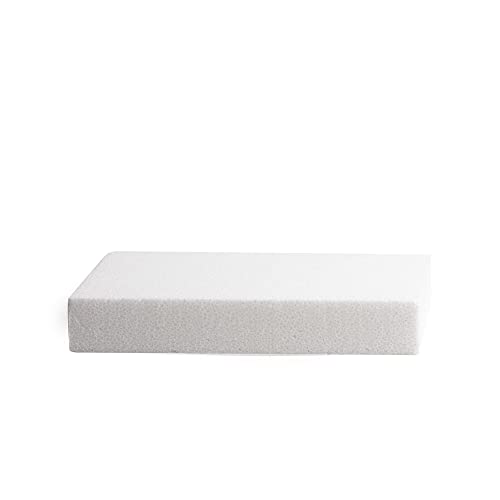 Decora POLYSTYRENE Rectangle 40X60X5H cm rechteckig, Kunststoff, Bianco, 40 X 60 X H 5 cm von Decora