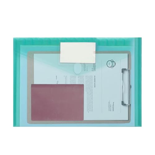 Decorhome Transparente Aktentaschen, Dokumentenordner-Organizer - A4-Dokument-Briefpapier-Werkzeuge | Wasserdichte, durchsichtige Aktentaschen, aufsteckbares Design für Dokumente, Rechnungen, von Decorhome