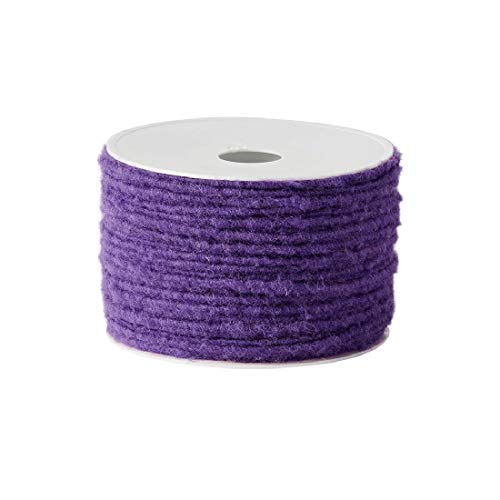 Wollstränge aus hochwertiger Schafswolle/lila/Ø 4 mm / 80 Meter Wollstränge aus hochwertiger Schafswolle/lila/Ø 4 mm / 80 Meter von Decpero