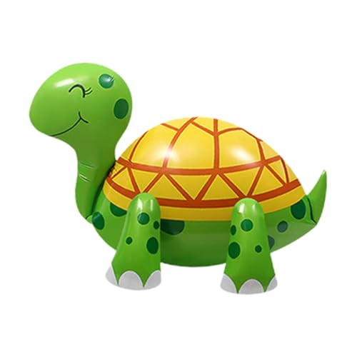 4D Schildkröte Ballon - Schildkröte Folienballon | Große lächelnde Schildkröte Ballon, Stand Folien-Tierballon, Schildkrötenballon, Tierballons für Tierzoo Thema Babyparty von Deewar