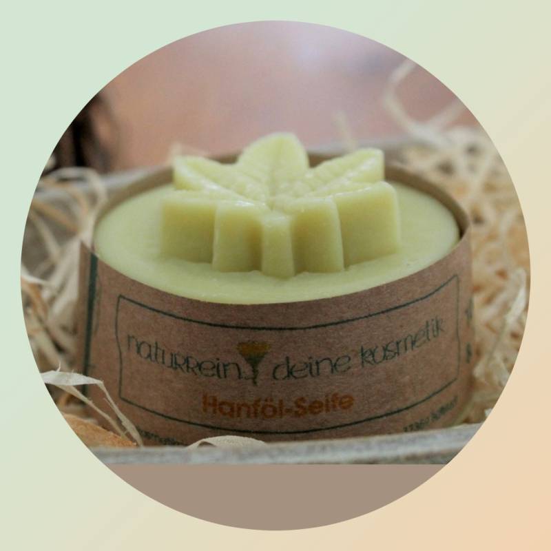 Hanföl Seife Naturseife Soap Palmölfrei Vegan Handgemacht Wellness Beauty Spa Naturkosmetik von DeineNaturkosmetik