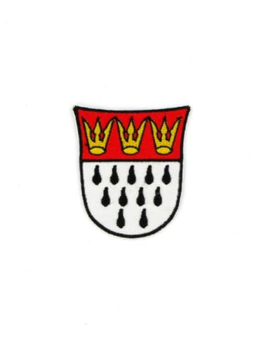 Deiters Aufnäher/Bügelbild Kölner Wappen klein 7cm von Deiters