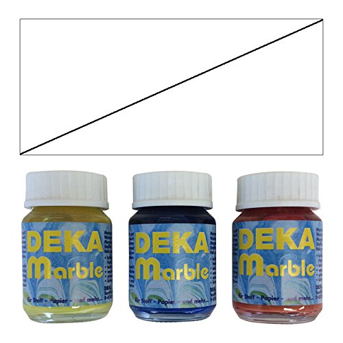 NEU DEKA-Marble, 25 ml Glas, Farblos von Deka Textil-Farben GmbH