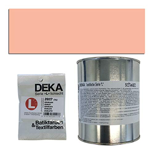 NEU Textilfarbe / Batikfarben / Stoff-Färbefarben, Serie L, 500g, Altrosa von Deka Textil-Farben GmbH