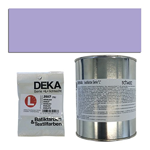 NEU Textilfarbe / Batikfarben / Stoff-Färbefarben, Serie L, 500g, Lila von Deka Textil-Farben GmbH