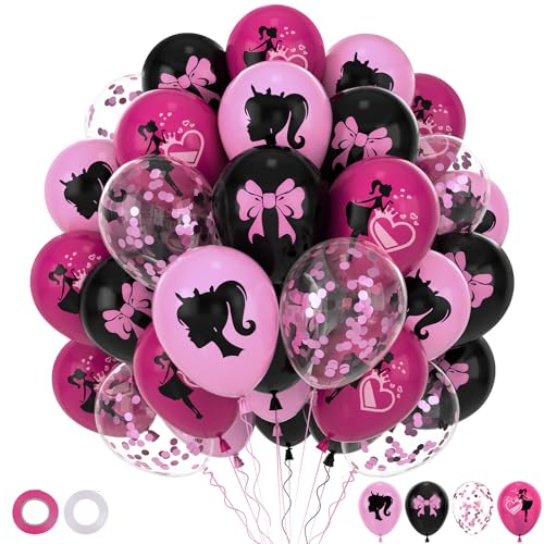 42 Stück Latex Luftballons, Prinzessin Geburtstagsdekoration Latexballons, Cartoon Theme Ballondekoration Birthday Ballon, Geeignet für Kindergeburtstag, Babyparty, Abschlussfeier, Themenparty von Dekewe