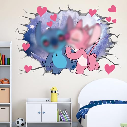 Sti-ch Wandaufkleber Aufkleber, Kinderzimmer Wandsticker Wohnzimmer Küche dekorative Wandaufkleber Cartoon Wandtattoo Kinderzimmer Babyzimmer Hause Wanddekoration von Dekewe