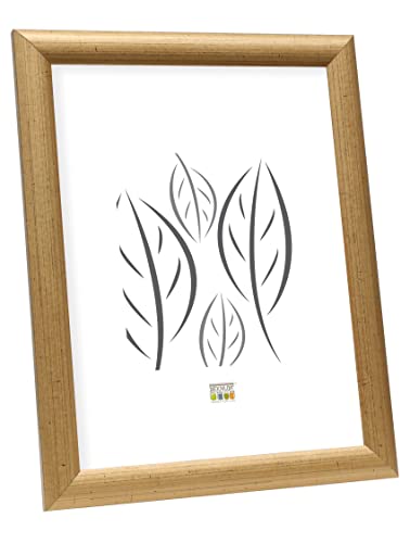 Deknudt Bilderrahmen, Holz, 18 x 24 cm, goldfarben von Deknudt Frames